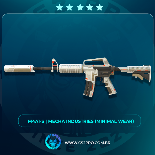 #0906 M4A1-S | Mecha Industries
